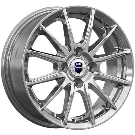 Диск Литой K&K мод.Квант (КС960) D14*5.5 PCD 4*100 ET40 DIA56.6  дарк платинум  