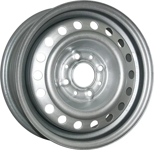 Диск Стальной TREBL мод.X40038 D15*5.5 PCD 4*100 ET43 DIA60.1  Silver  